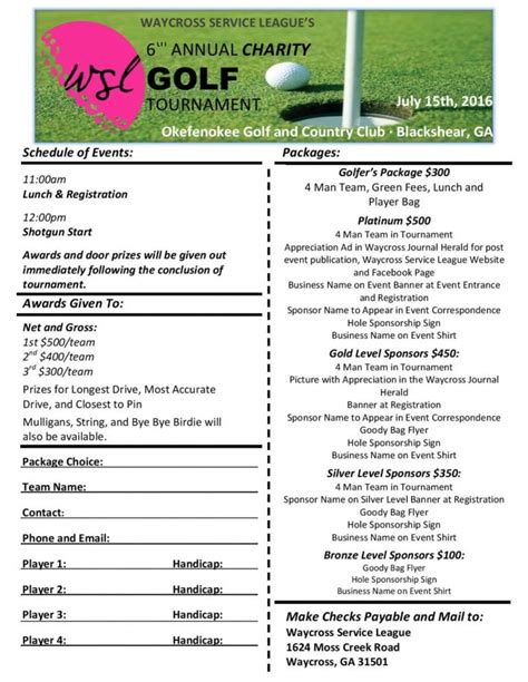 charity golf tournament planning|organizing a golf tournament checklist.